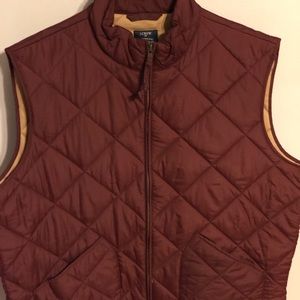 J Crew maroon vest